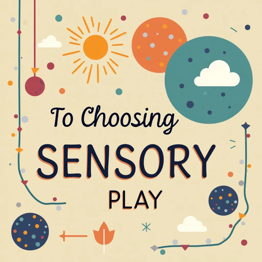 Sensory Play Items - מדריך לבחירת פריטי משחק חושי לפי גיל צורך וסביבה בבית