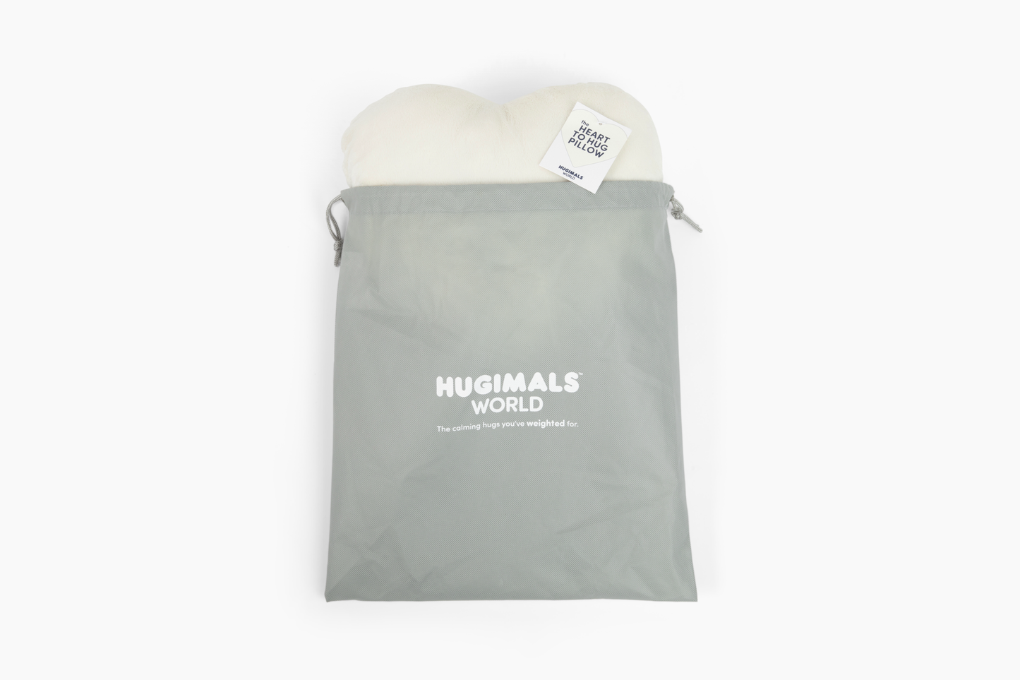 The Heart to Hug Pillow - Ivory